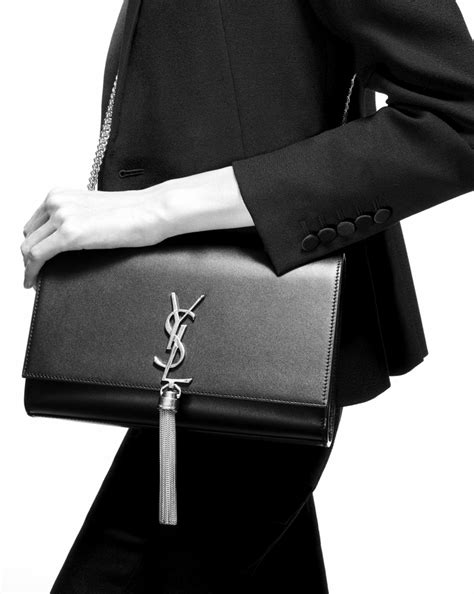 monogram kate ysl tassle